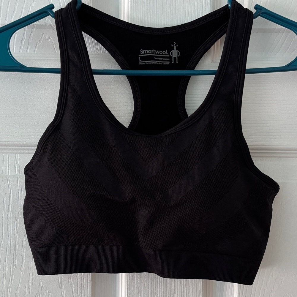 Smartwool Women's Black Sports Bra